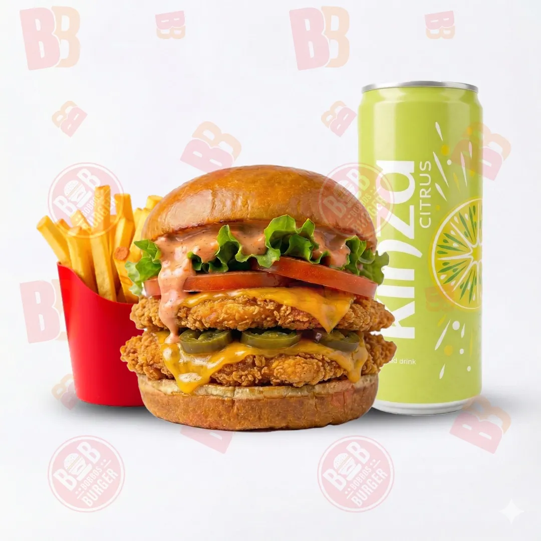 Chicken Double Cheese Menu